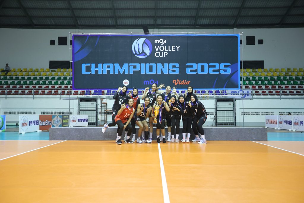 Timnas Senior Juara Moji Volley Cup 2025 Usai Kalahkan Timnas U-21 - PBVSI