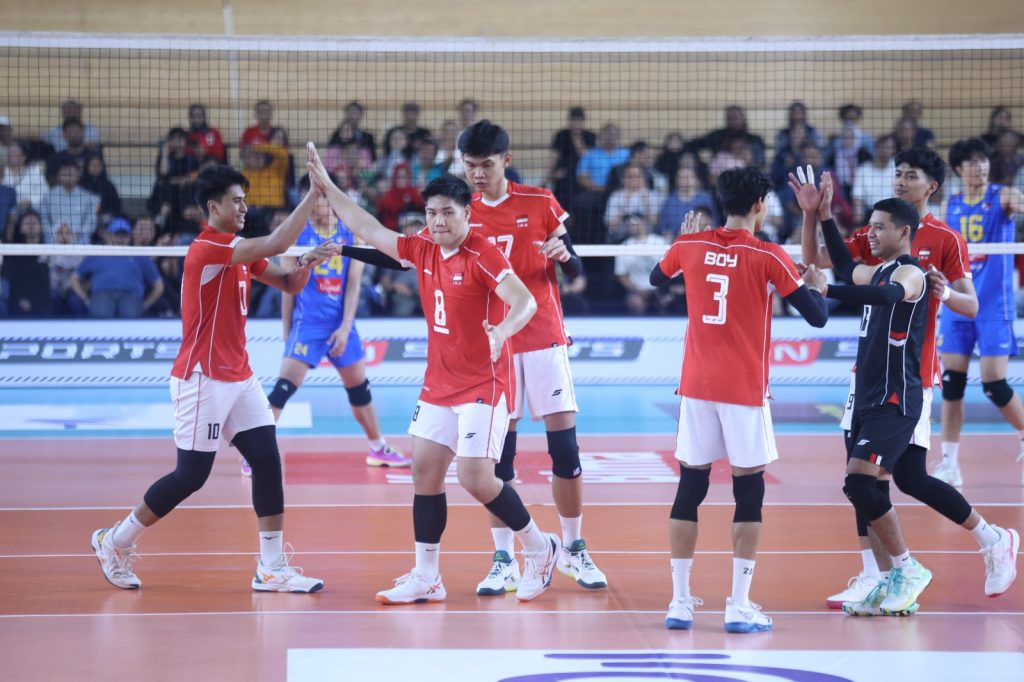Timnas Unggul Tipis 3-2 Atas Filipina - SEA V League 2025 Leg 2 - PBVSI